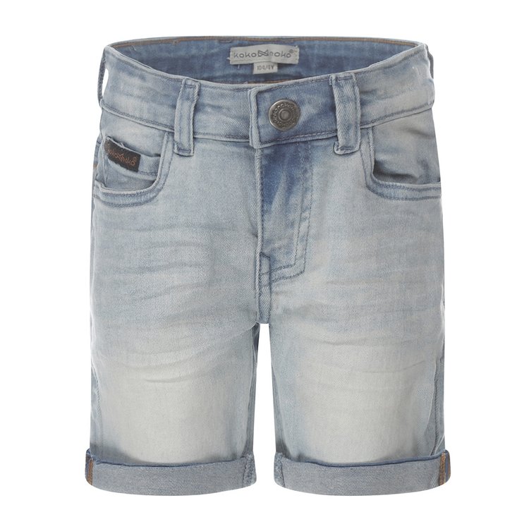 Koko Noko jongens jeans short lichtblauw (last sizes 128 & 140)