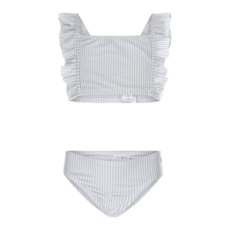 Koko Noko Meisjes Bikini Lichtblauw Wit Gestreept (86 – 128)