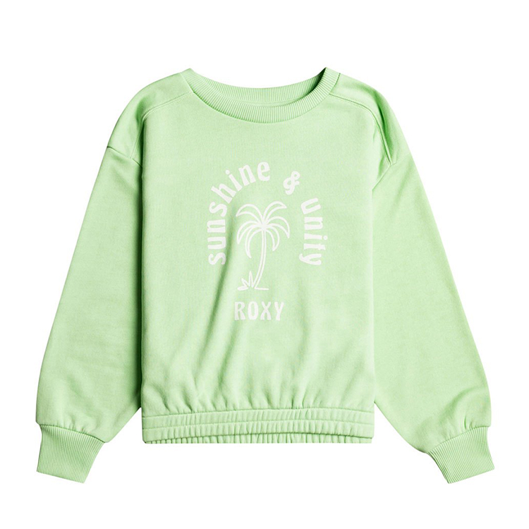 Roxy Dancing Machine sweater kids pistachio green (4y – 16y)