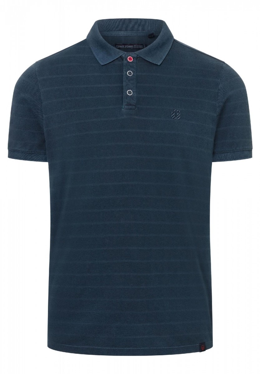 TIMEZONE Poloshirt Dark Blue ( Total Eclipse )