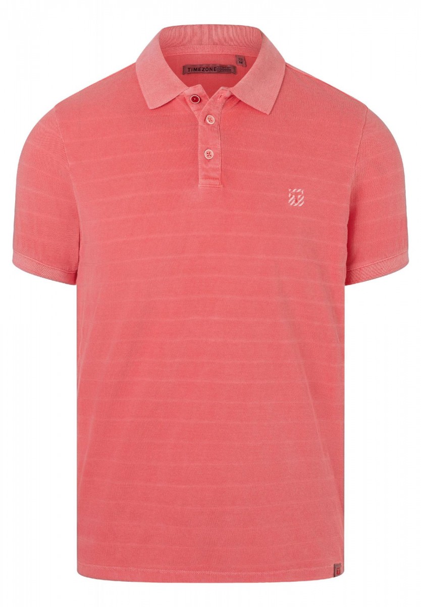 TIMEZONE Poloshirt Strawberry Pink