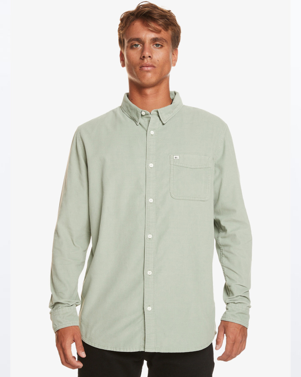 Quicksilver smoke trail blouse Iceberg green