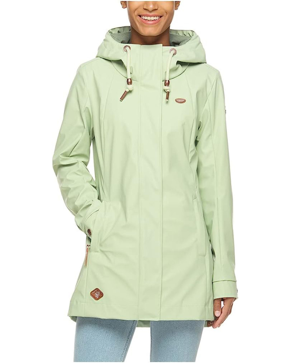 Ragwear Zulla Crystal Mint rain coat