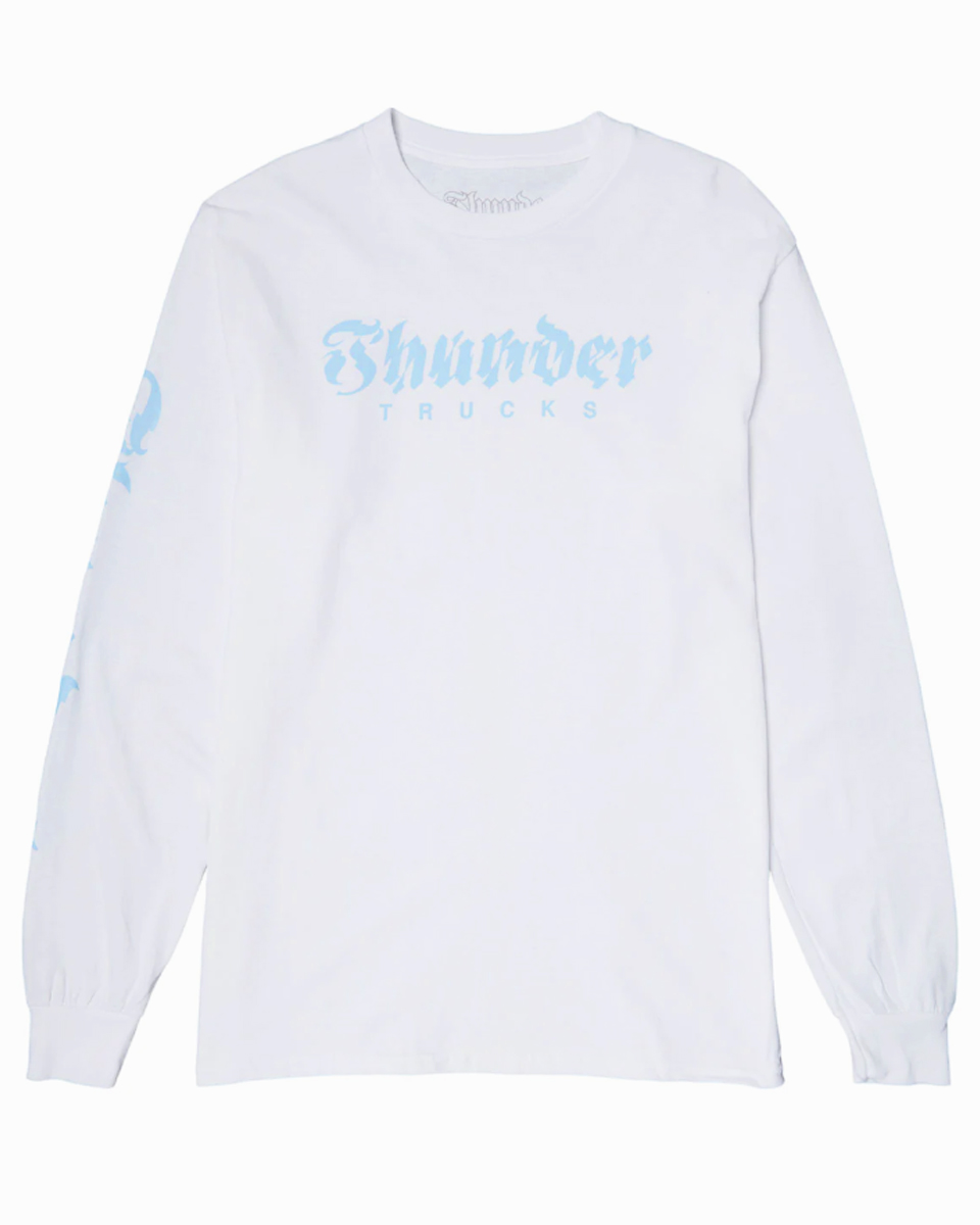 Thunder aftershock longsleeve white/blue