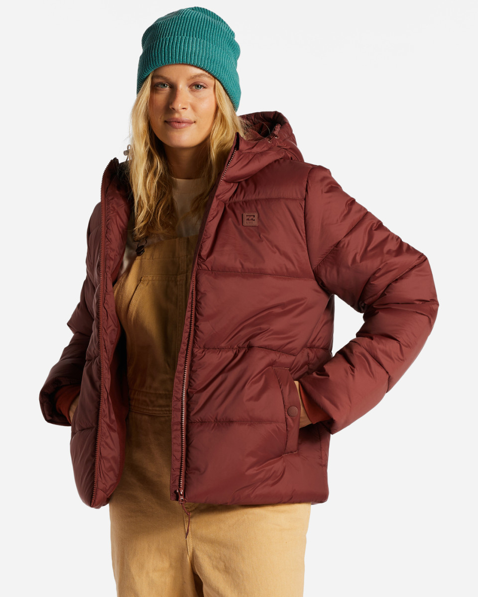 Billabong Transport puffer rosewood