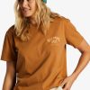 Billabong Adiv tee caramel - Afbeelding 2