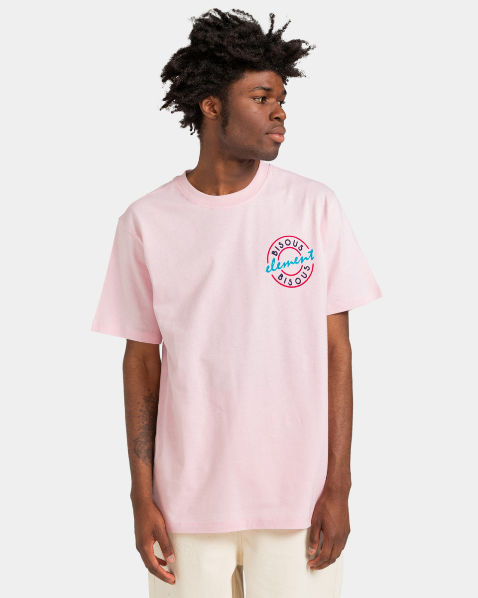 Element x Bisous Le Cercle t-shirt pink