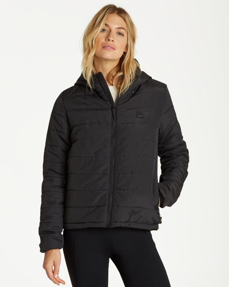 Billabong a/div transport puffer black (last size: S )