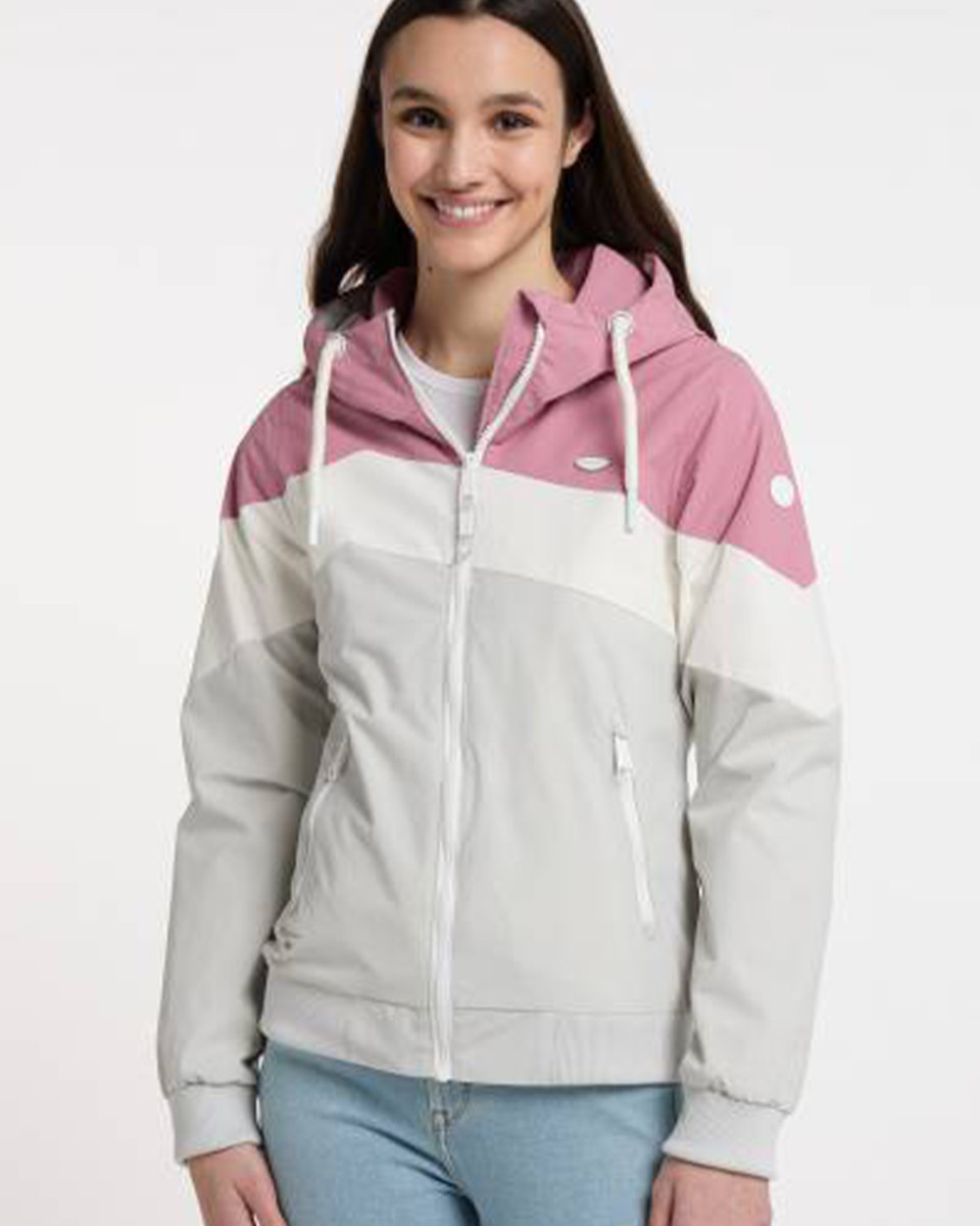 Ragwear Nuggie Block jacket dusty pink