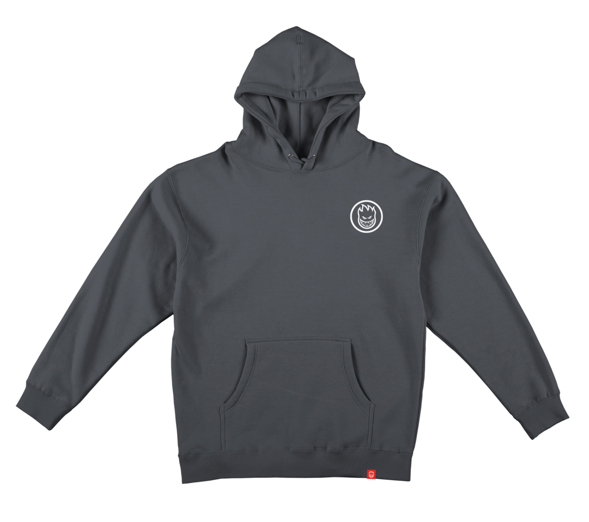 Spitfire Swirled classic hoody grey ( Last size : Large )