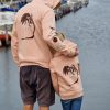 Swinging chimp kids hoodie - Afbeelding 4