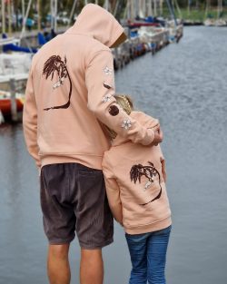 Swinging chimp kids hoodie - Afbeelding 4