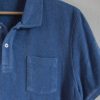 Rising sun terry towel polo sky - Afbeelding 5
