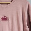 Rising sun t-shirt dress pink mist - Afbeelding 4