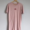 Rising sun t-shirt dress pink mist - Afbeelding 2