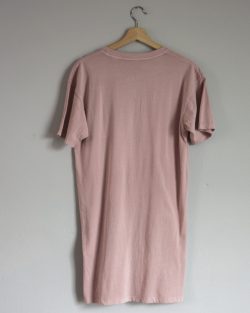 Rising sun t-shirt dress pink mist - Afbeelding 3