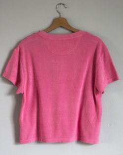 Rising sun terry towel t-shirt pink cloud - Afbeelding 6