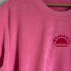 Rising sun terry towel t-shirt pink cloud - Afbeelding 5