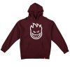 Spitfire Bighead hoody maroon/white