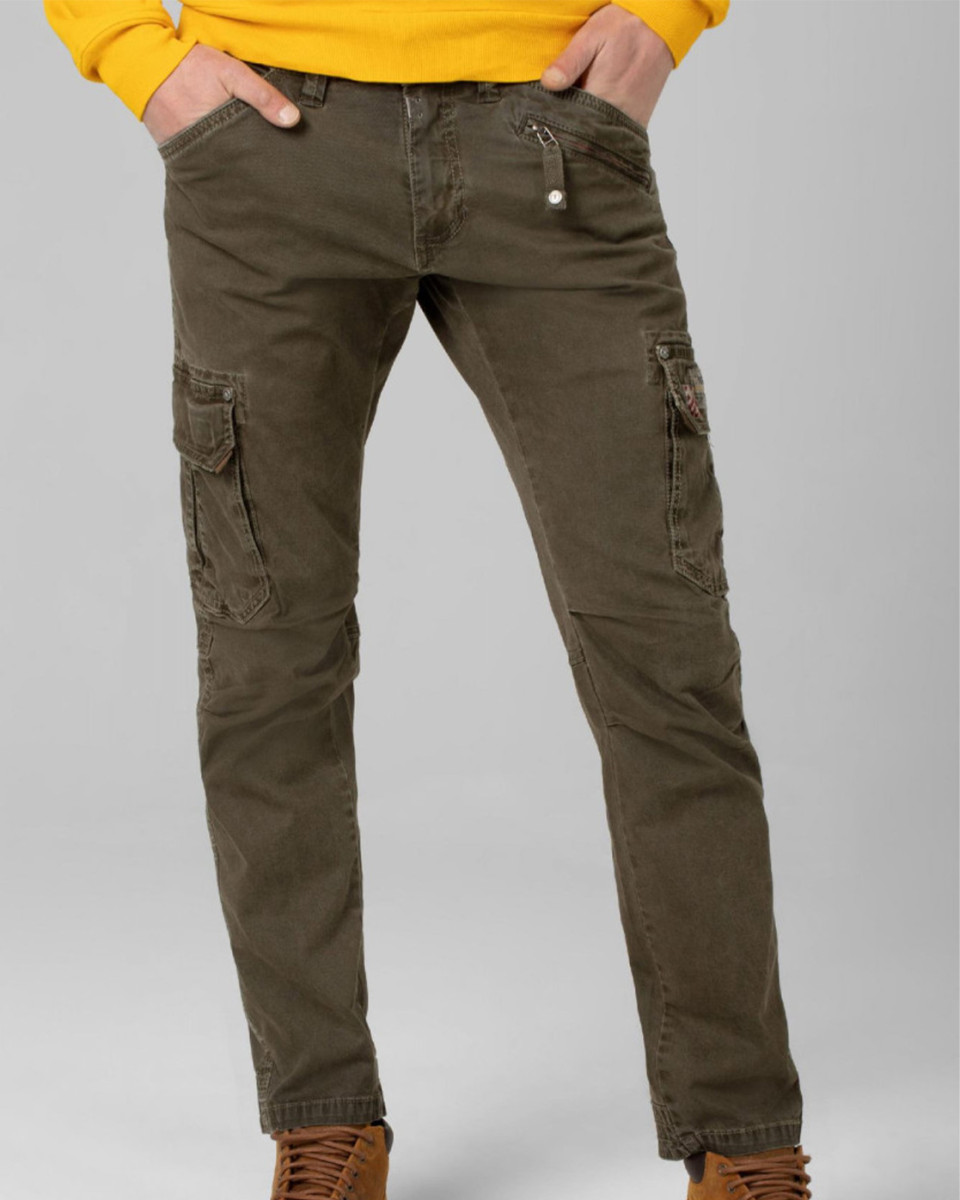 Timezone Regular Roger cargo pants army olive