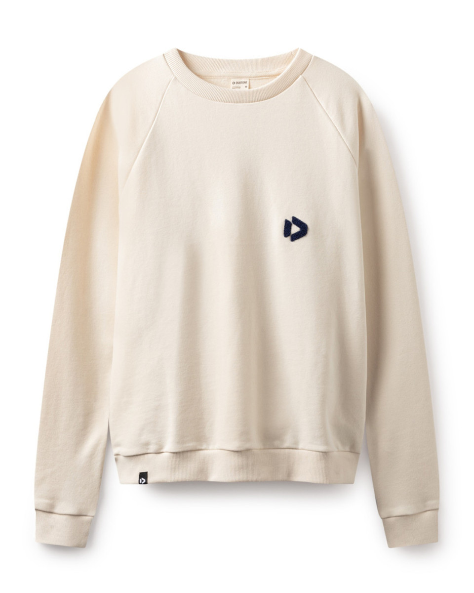 Duotone sweater undyed beige