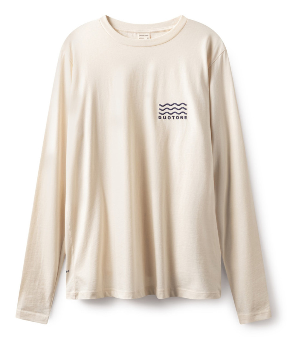 Duotone team T-shirt Longsleeve beige