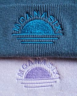 Rising sun beanie seagreen - Afbeelding 3