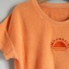 Rising sun terry towel kids t-shirt orange - Afbeelding 3