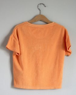 Rising sun terry towel kids t-shirt orange - Afbeelding 4