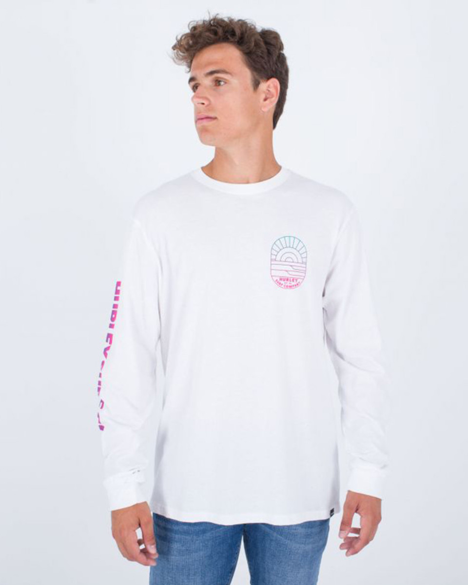 Hurley eva clean lines long sleeve