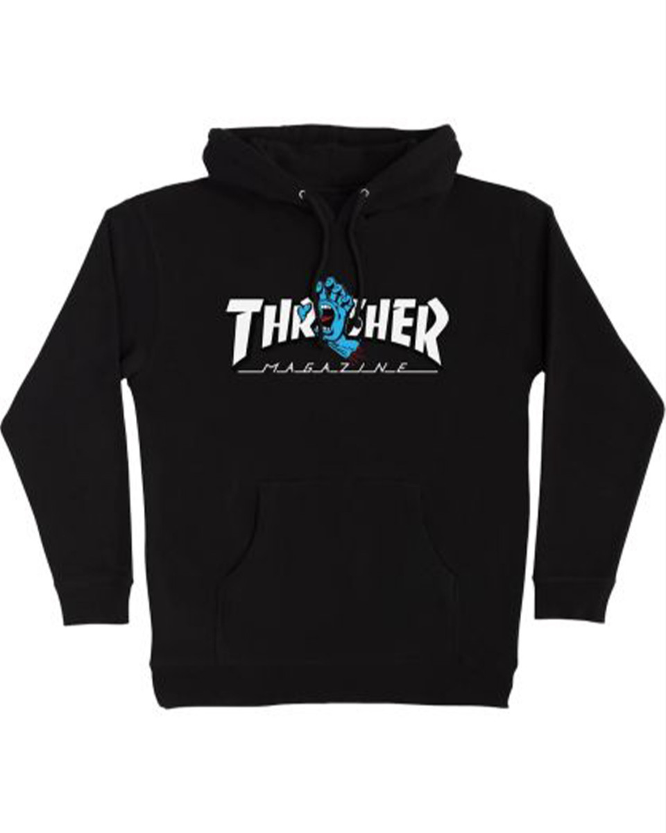 Santa-Cruz Thrasher Screaming Logo hoody black