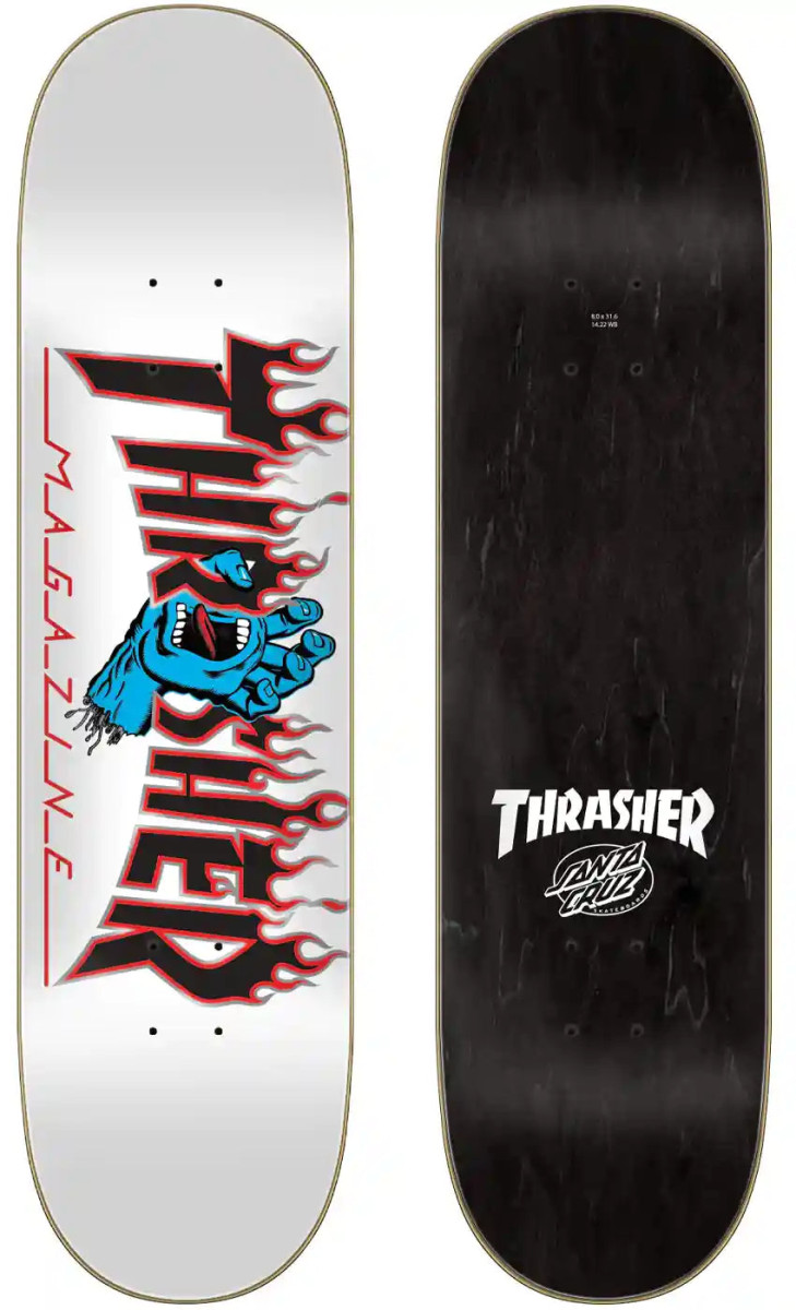 Santa Cruz x Thrasher deck 8.0