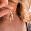 Laguna Beach Pendant ketting - Surfboard goud