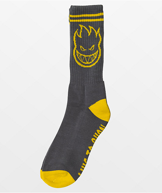 Spitfire Socks grey yellow