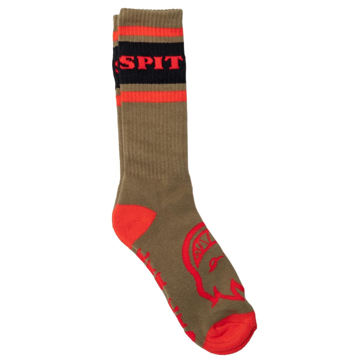 Spitfire socks brown red