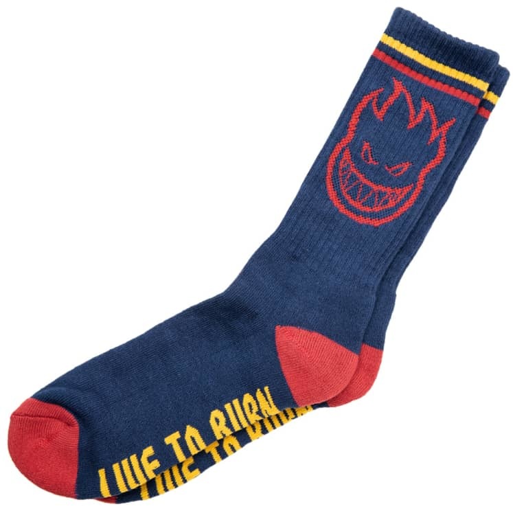 Spitfire bighead navy socks