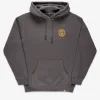 Spitfire torched script hoody grey ( Large )