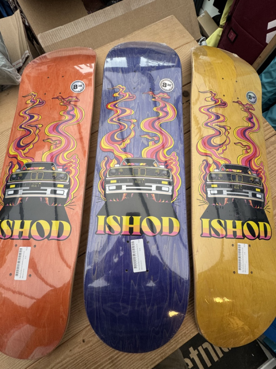 Real x Ishod burnout 8.38 skateboard deck