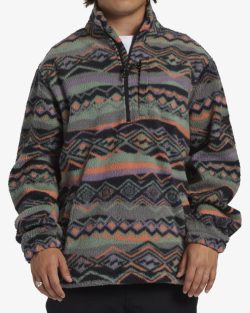 Billabong Boundary mockneck grey violet - Afbeelding 3