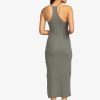 Roxy Breathe for you dress dark green - Afbeelding 2