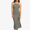 Roxy Breathe for you dress dark green - Afbeelding 3