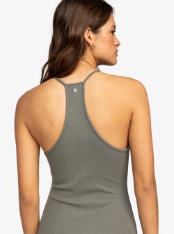 Roxy Breathe for you dress dark green - Afbeelding 4