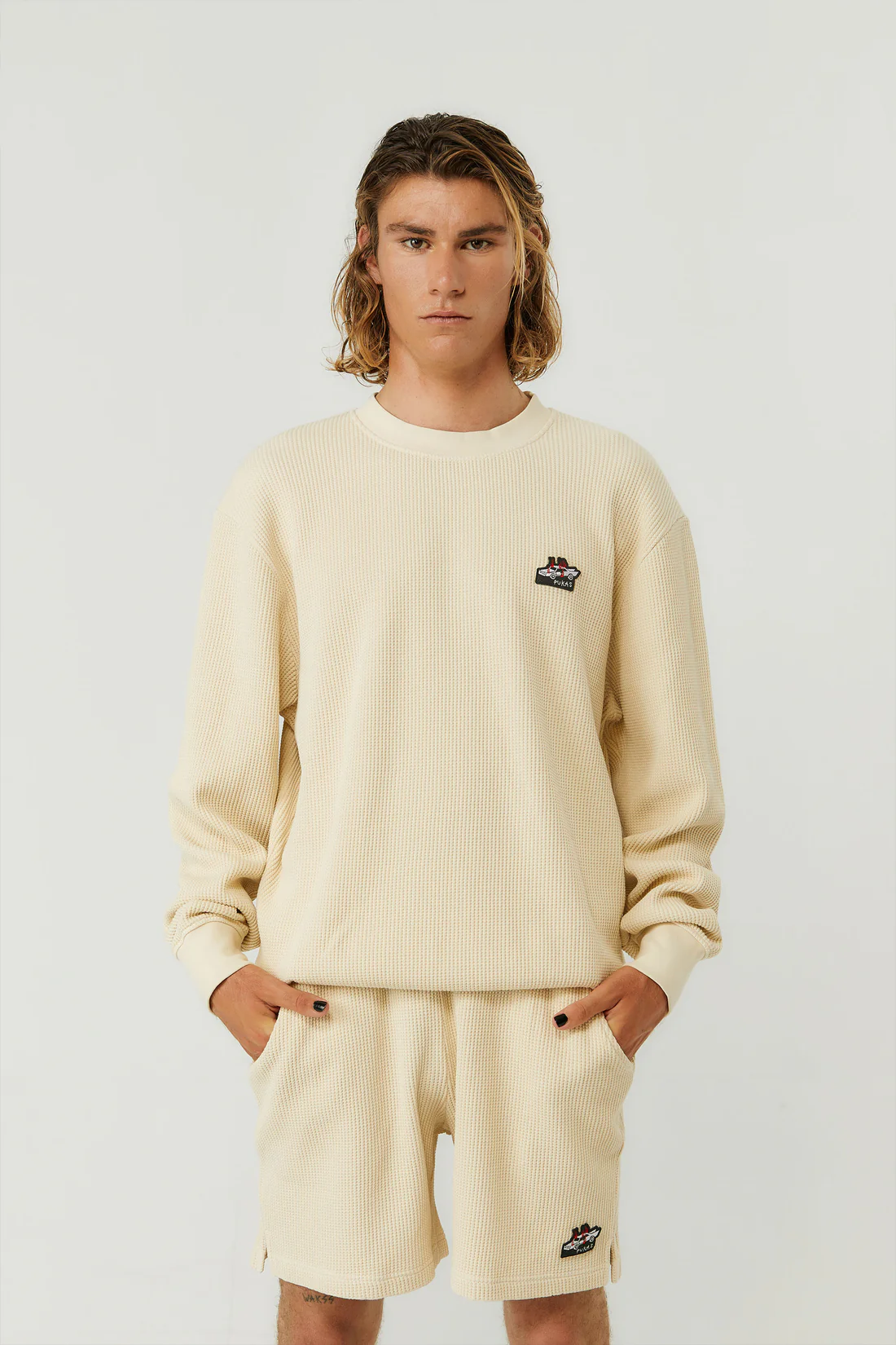 Pukas crewneck carwaffle