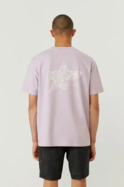 Pukas Contrast estrella Tshirt lilac - Afbeelding 4