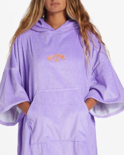 Billabong Poncho lilac - Afbeelding 3
