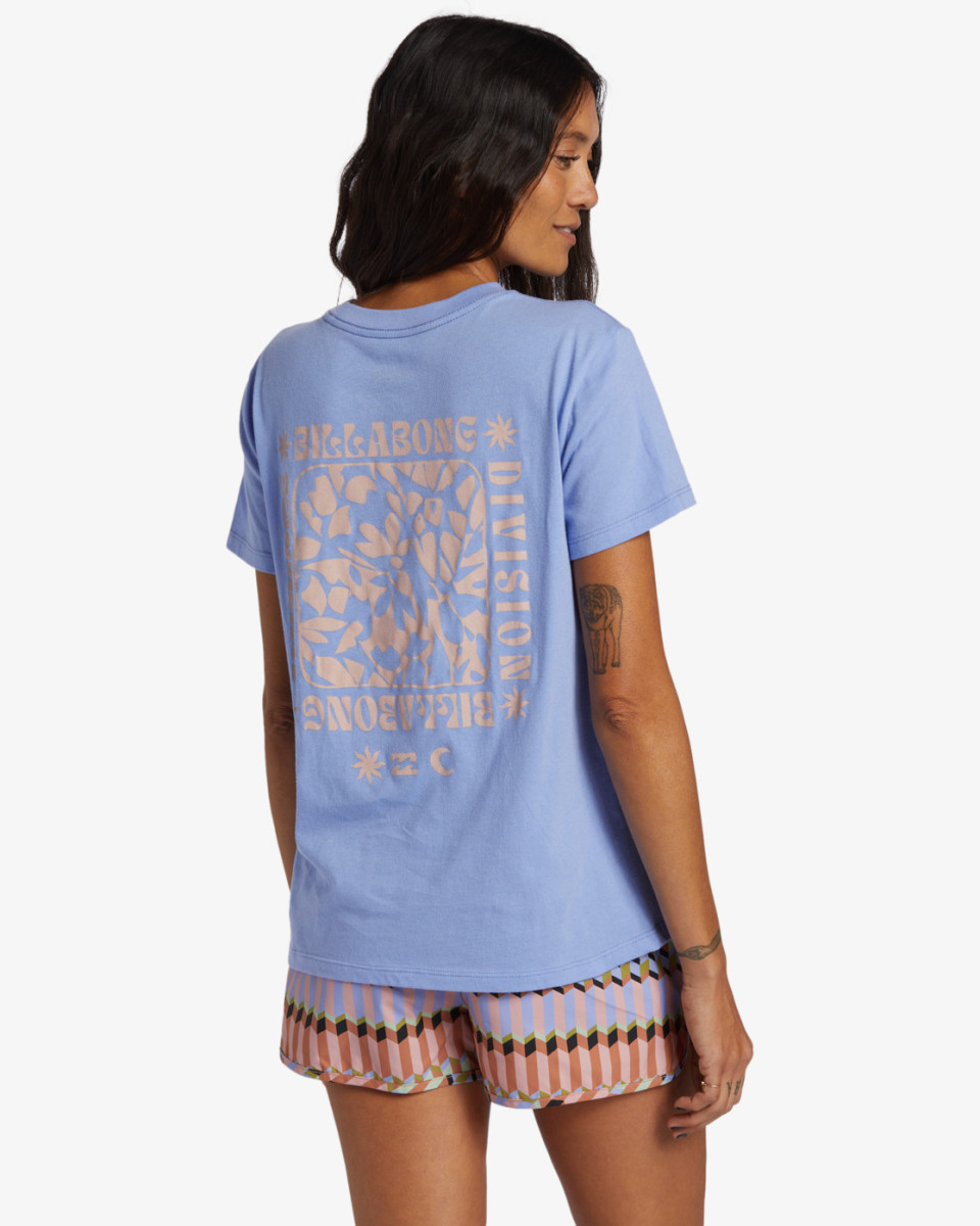 Billabong SS A/DIV t-shirt cosmic blue