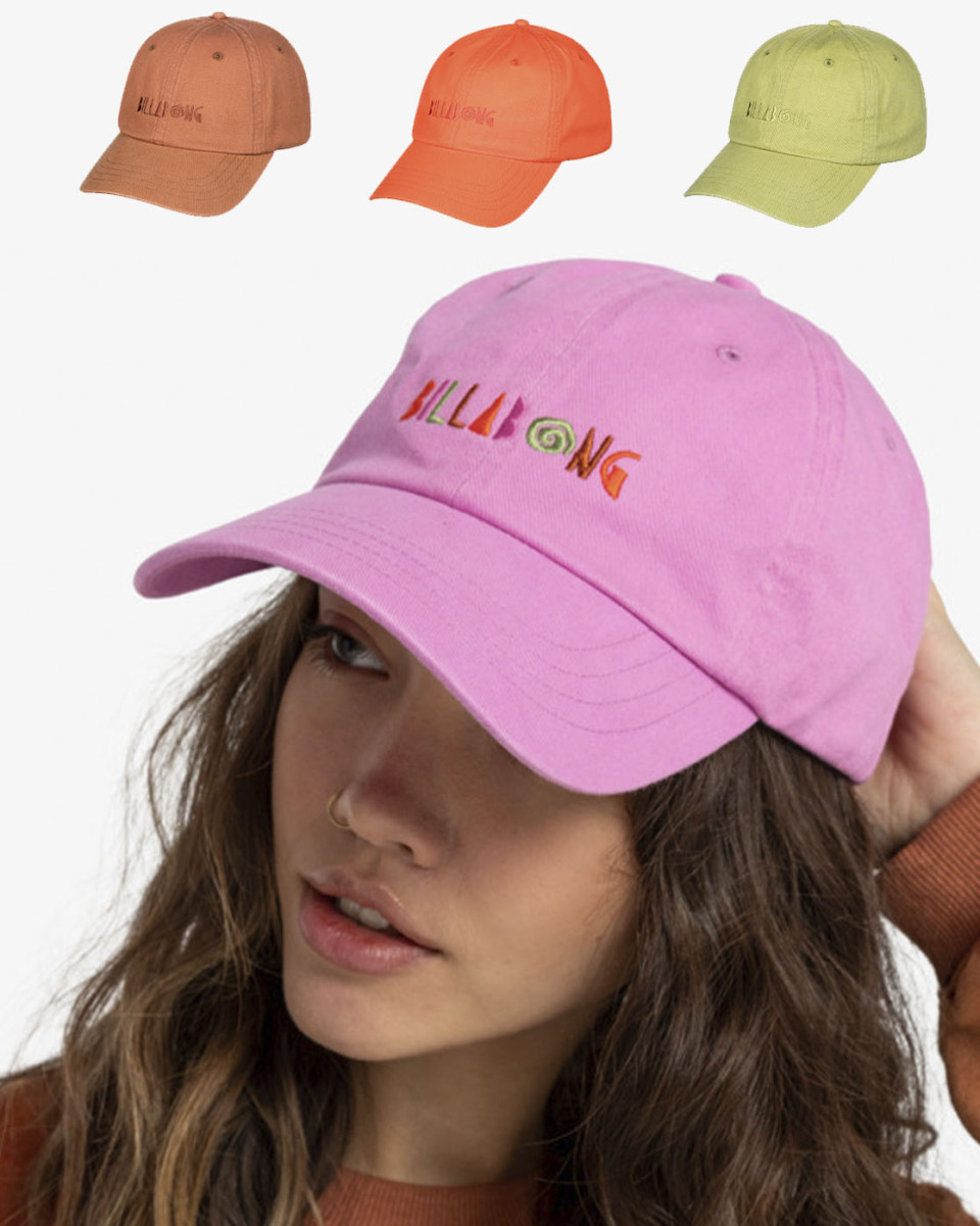 Billabong Essentials caps (lilac/brown/green/coral)