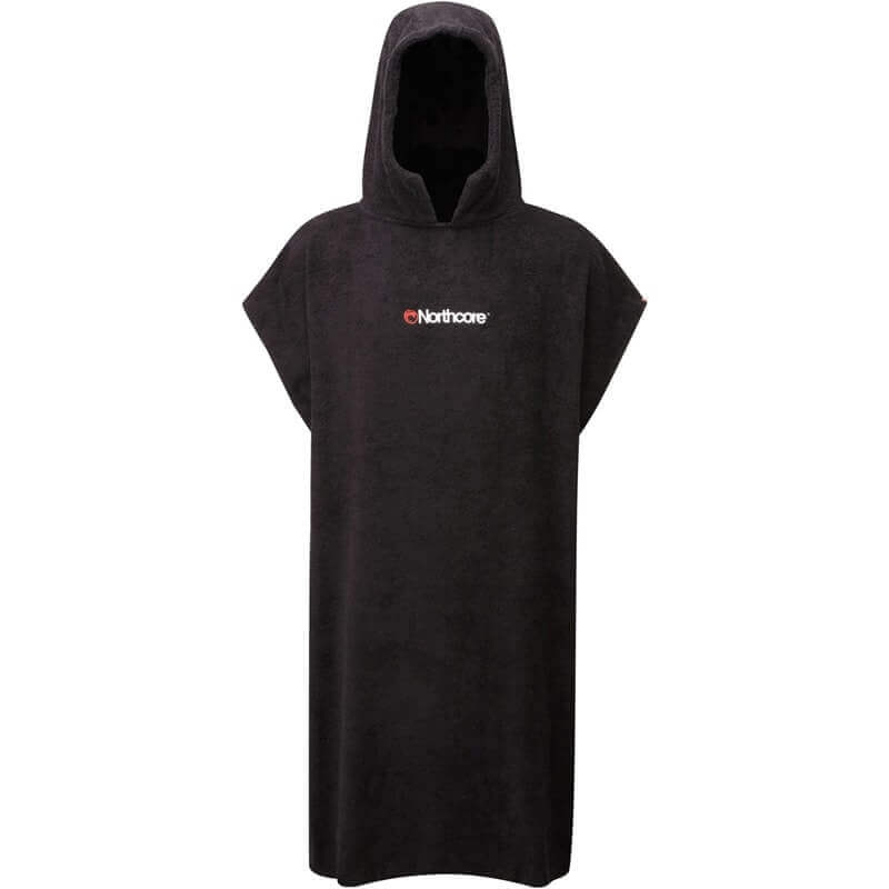 north core poncho black