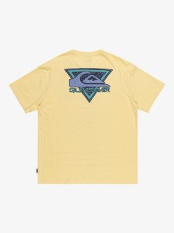 Quiksilver take us back logo tee yellow - Afbeelding 3