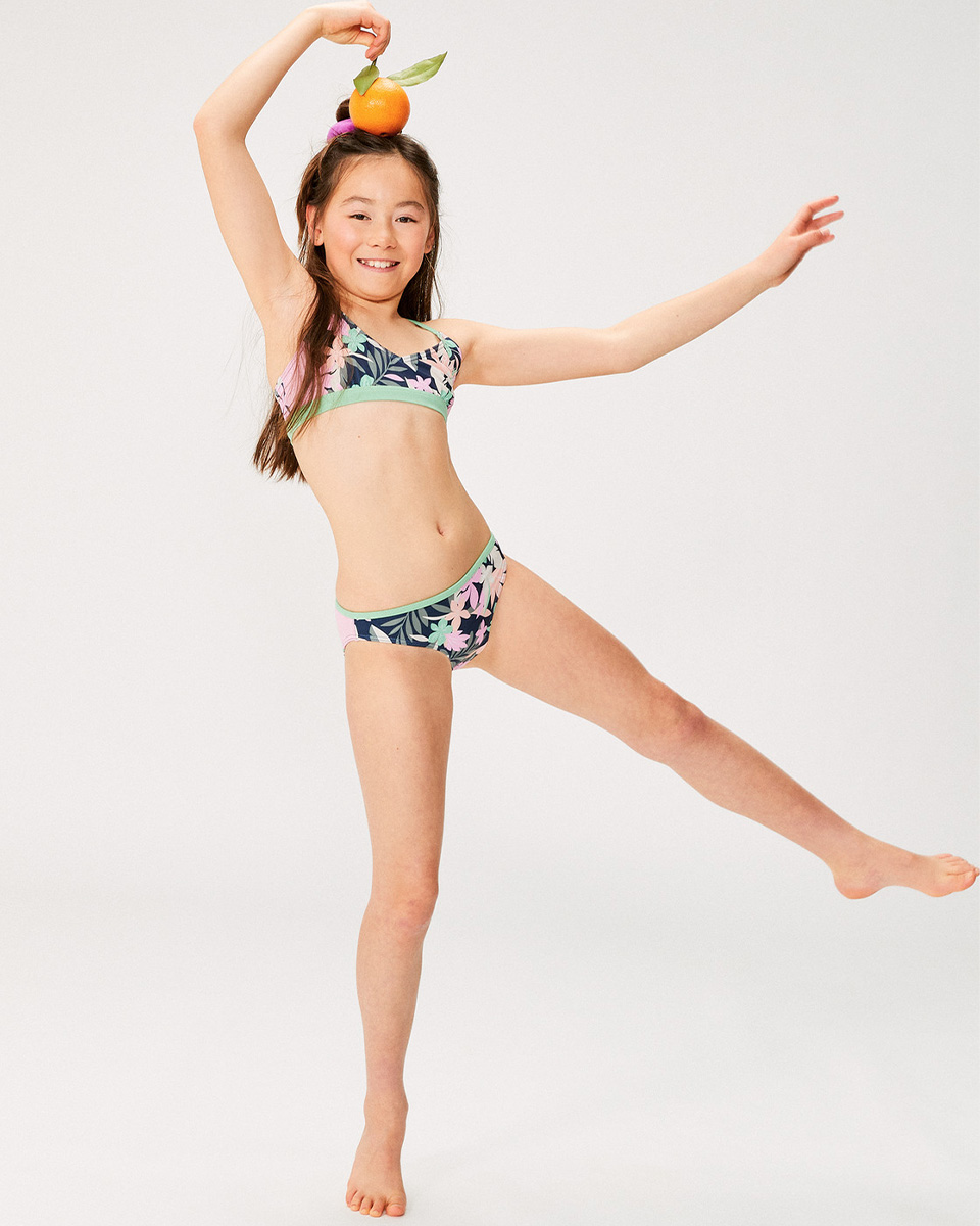 Roxy ilacabo active bikini naval (6y – 8y)
